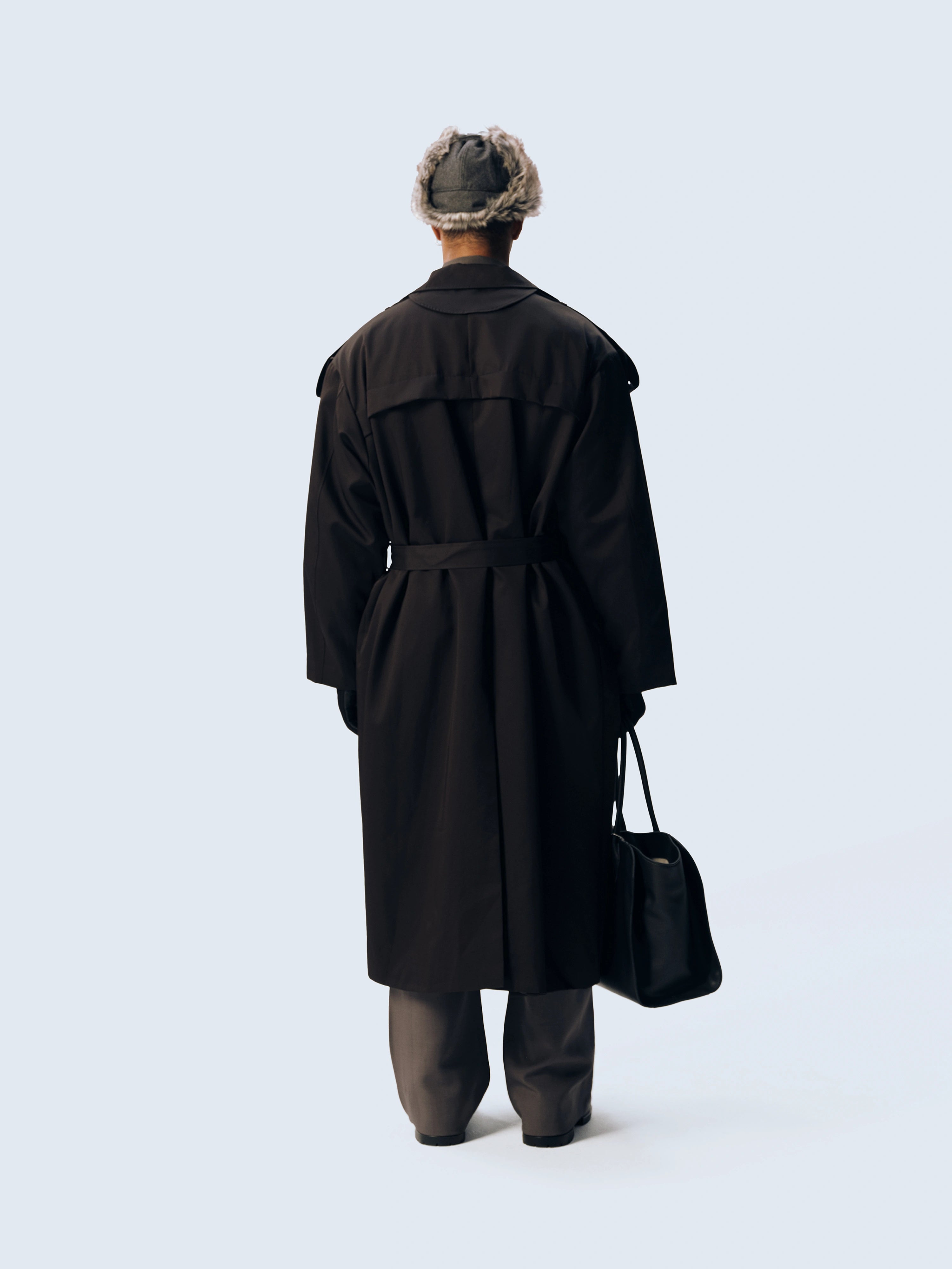 Foldover Trenchcoat