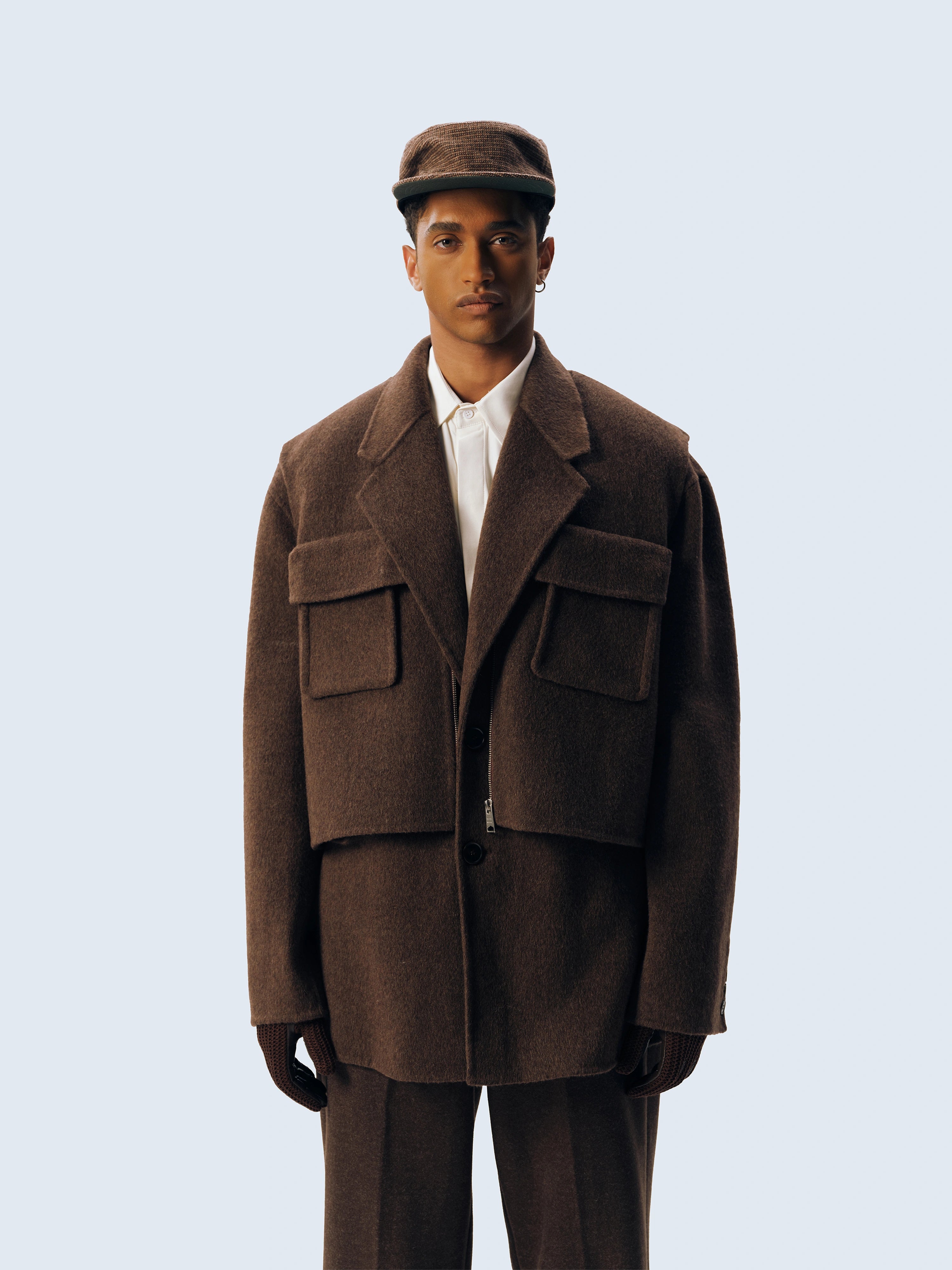 Layer Wool Waistcoat