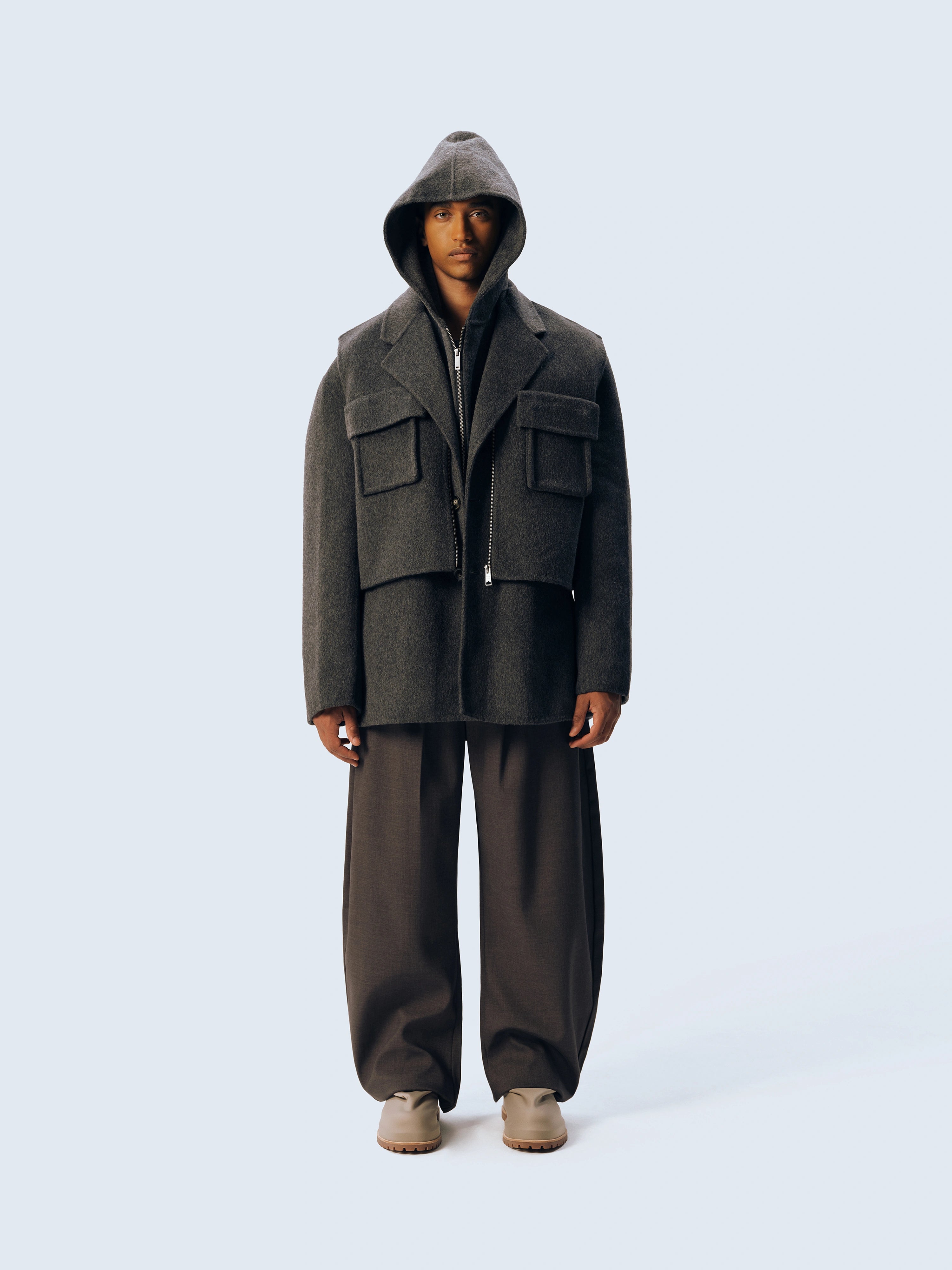 Layer Wool Waistcoat