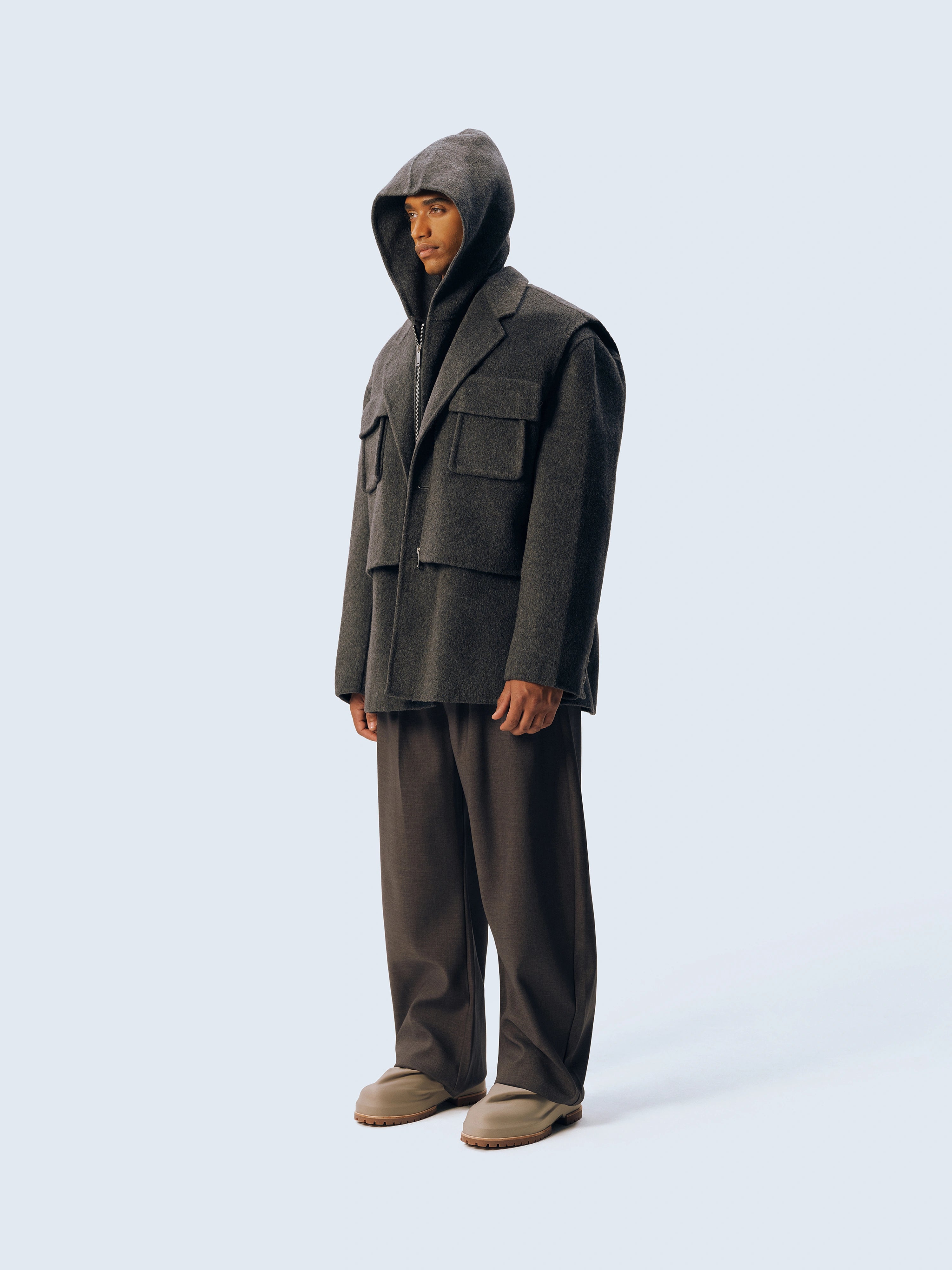 Layer Wool Waistcoat