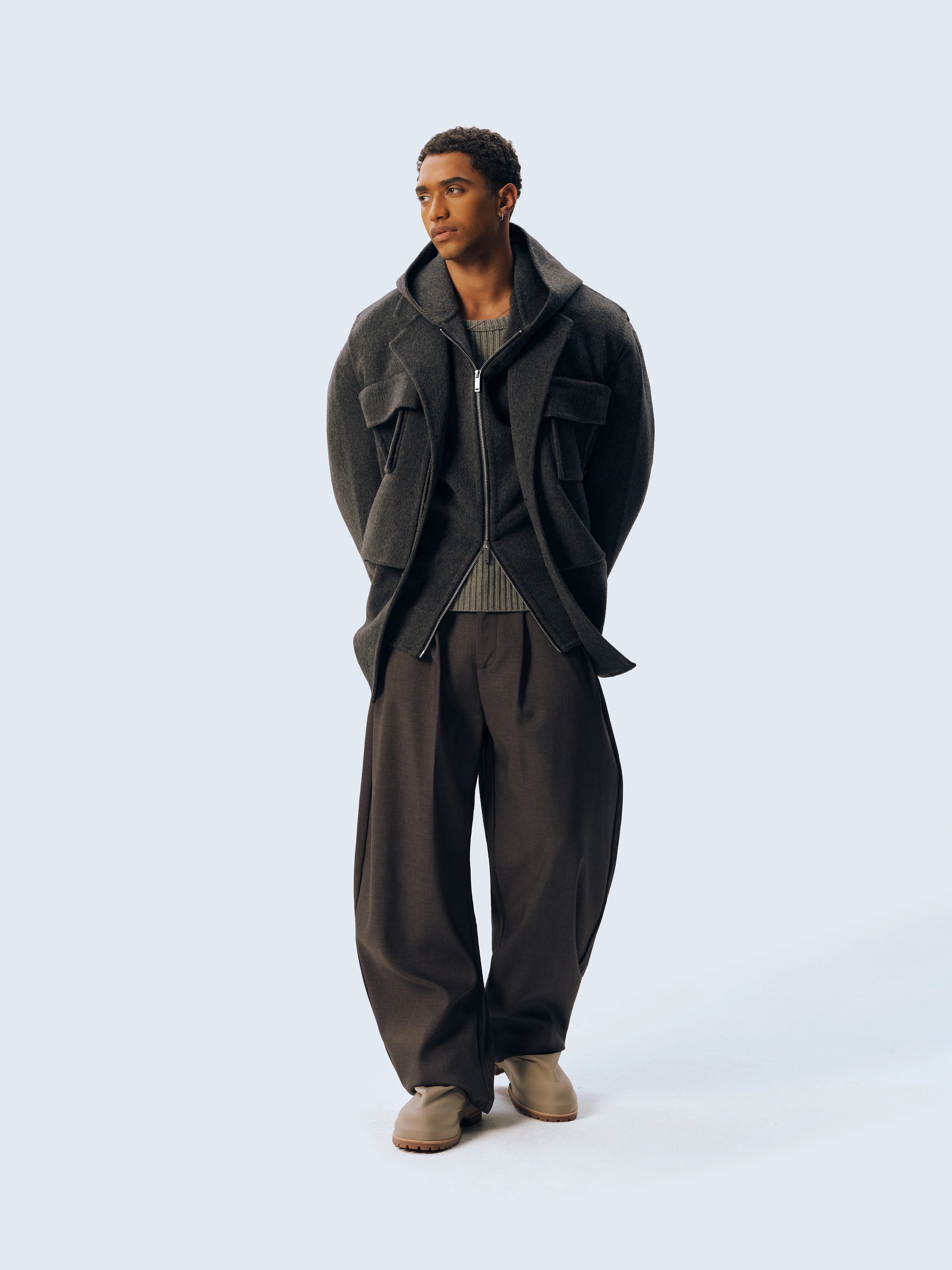 Wool Hoodie