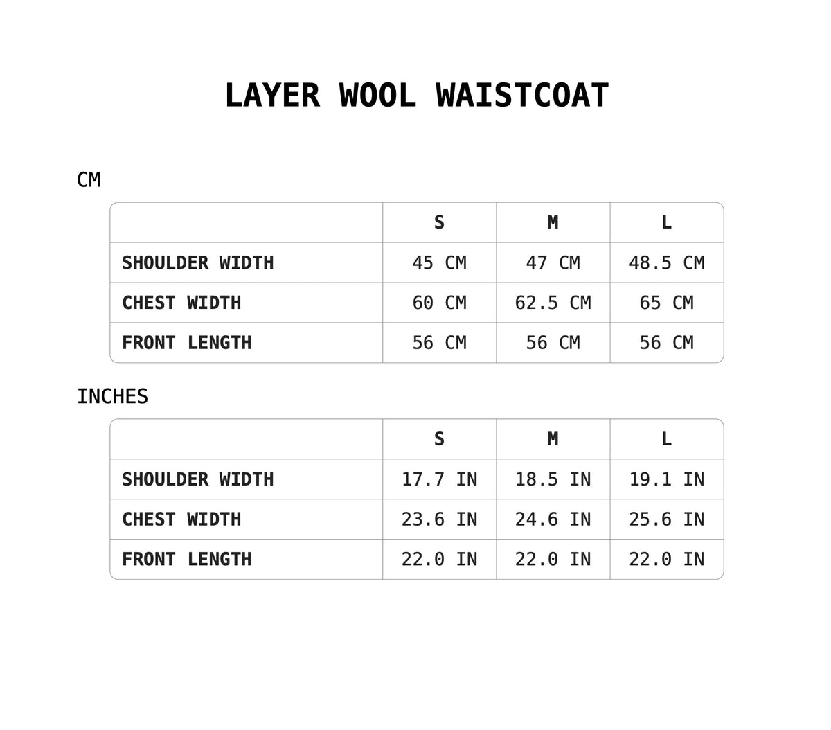 Size Guide