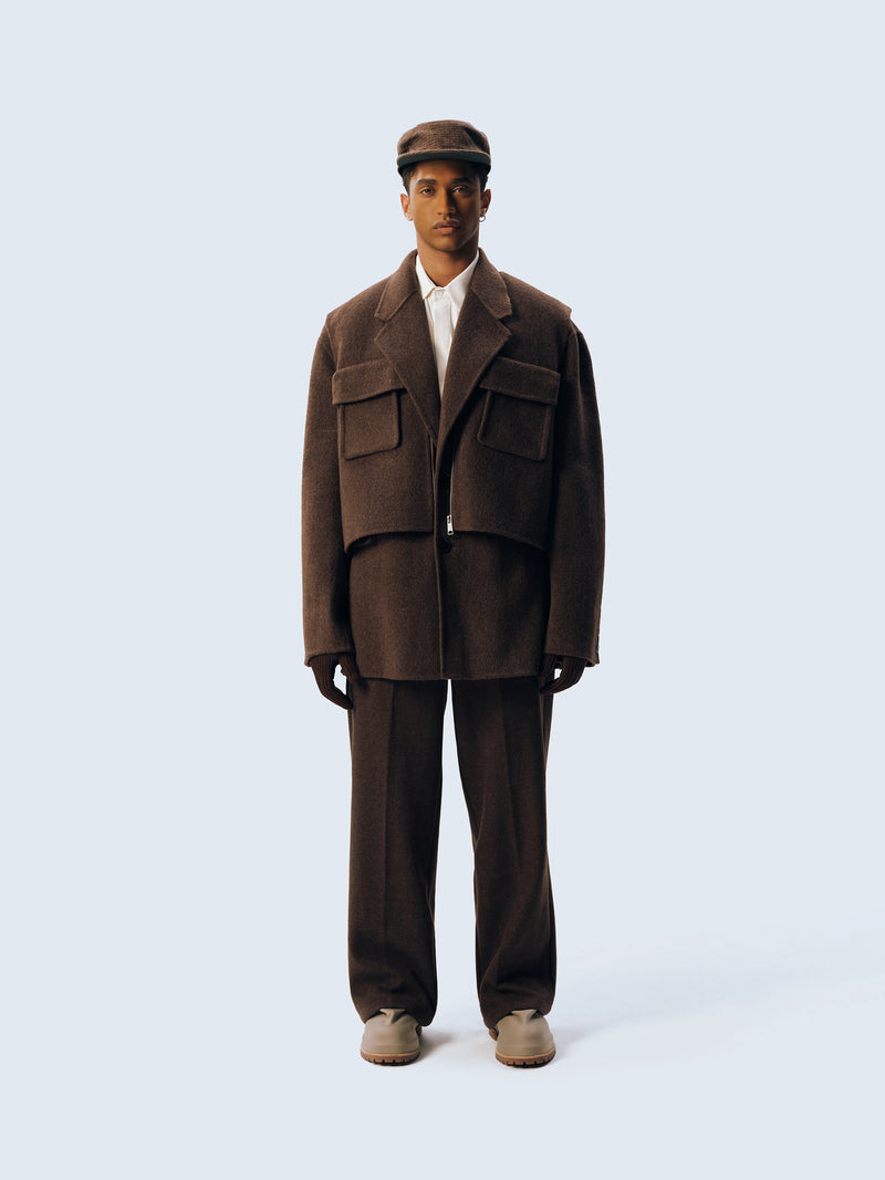 Layer Wool Waistcoat