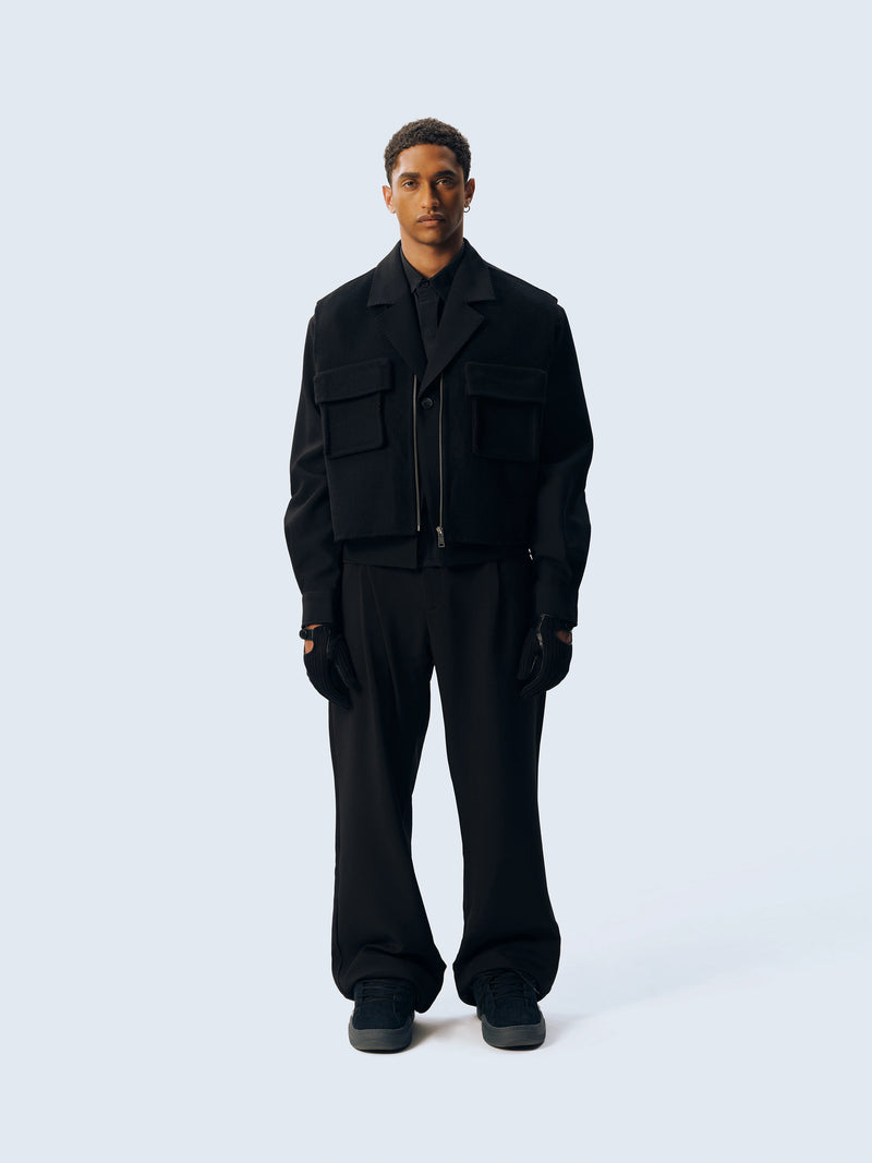 Layer Wool Waistcoat