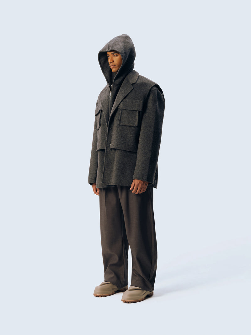 Layer Wool Waistcoat
