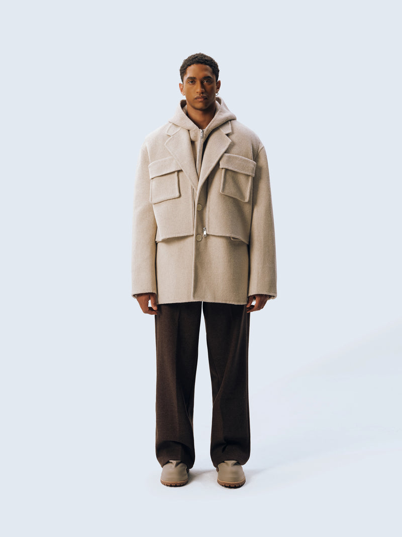 Layer Wool Waistcoat