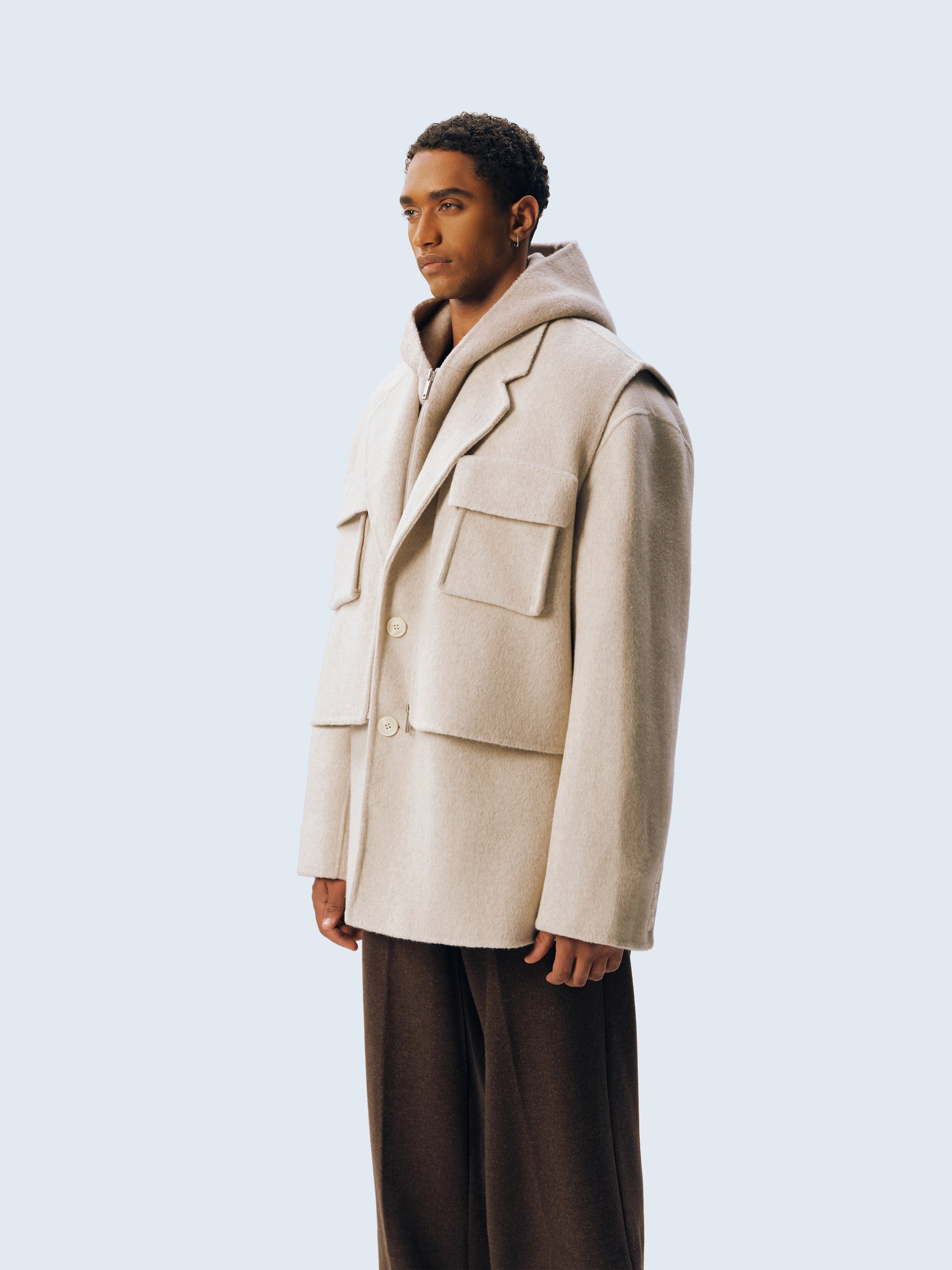 Layer Wool Waistcoat