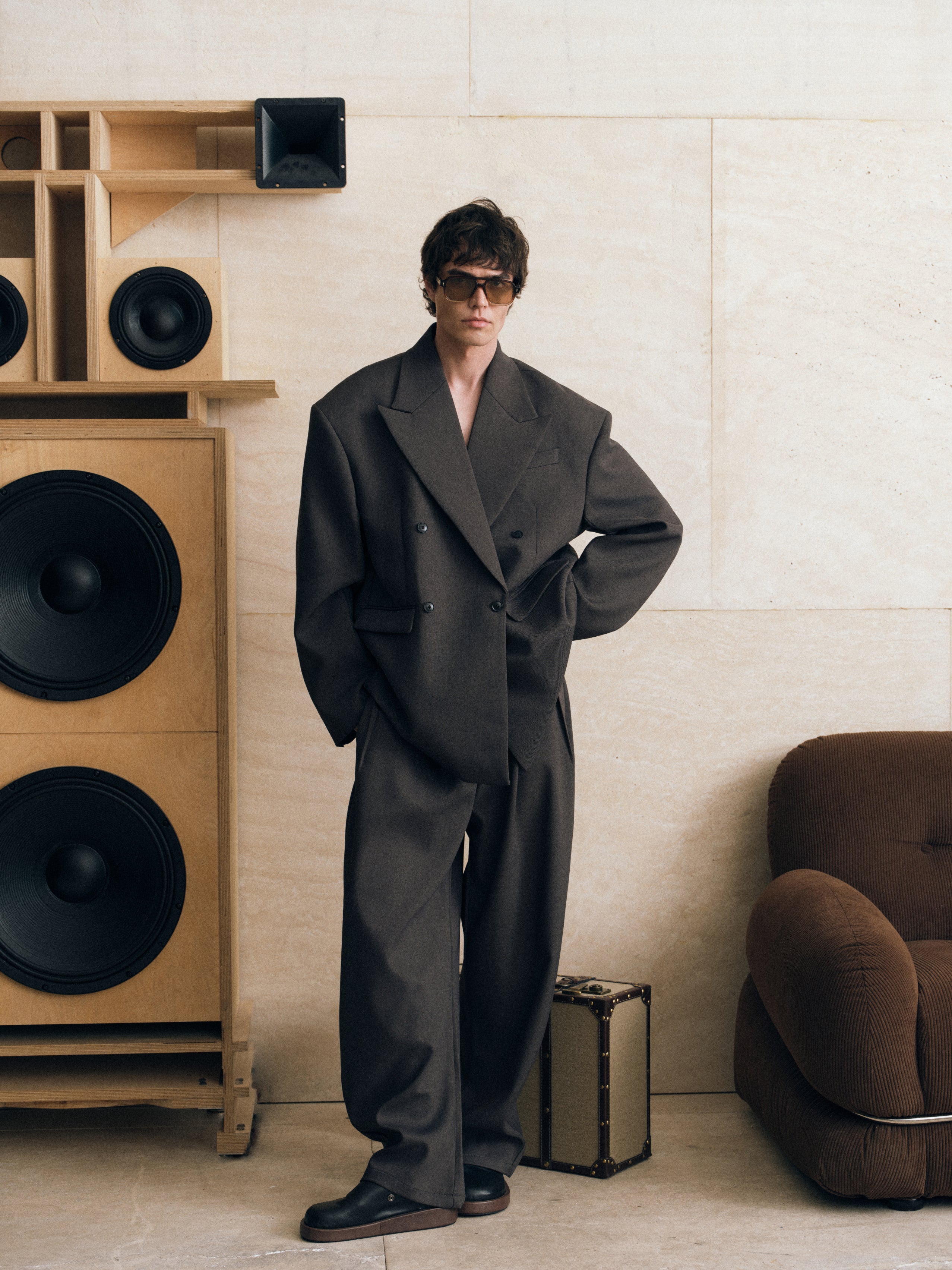 Curved Trousers