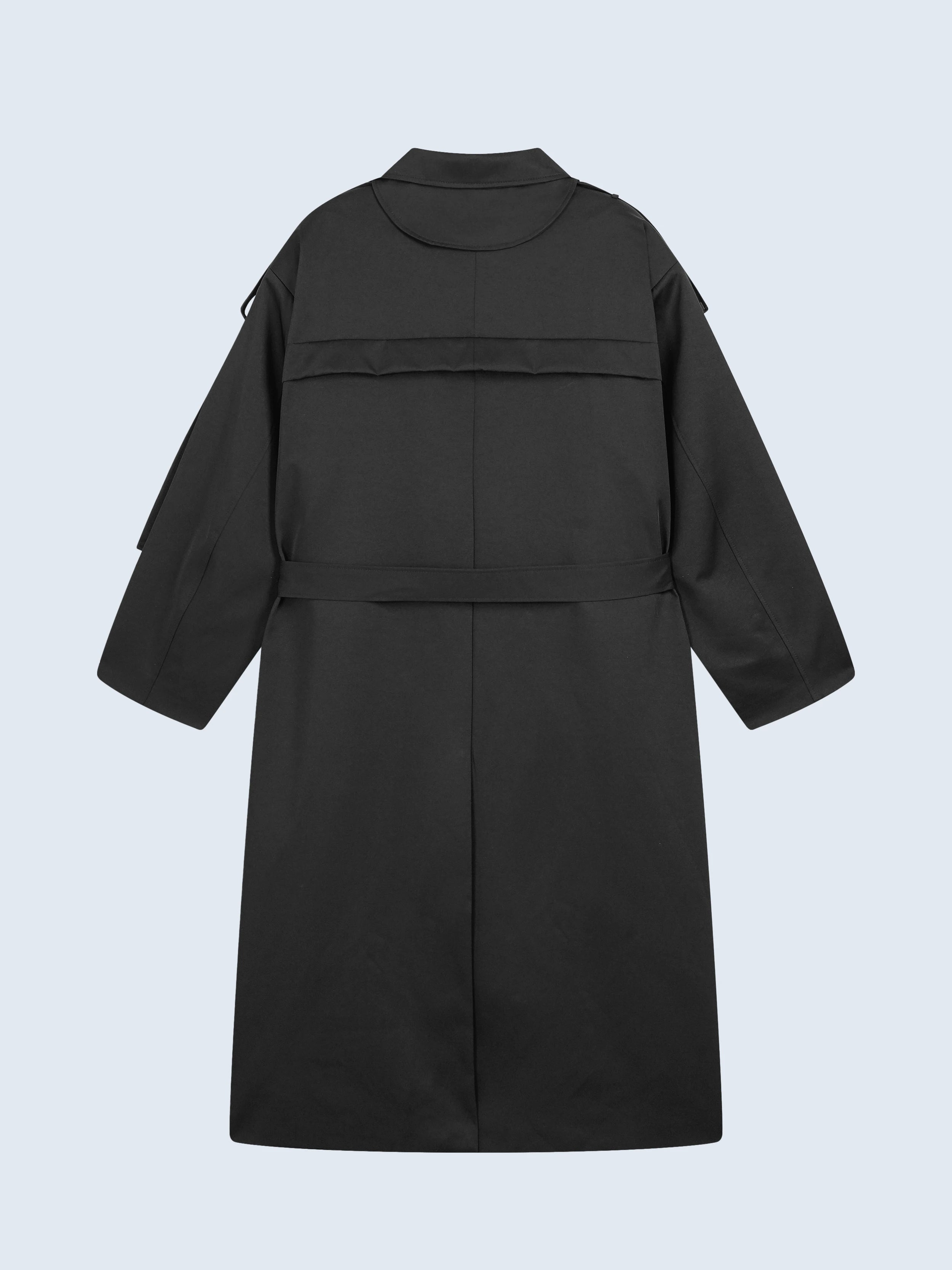 Foldover Trenchcoat