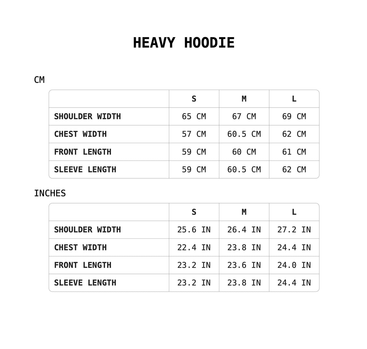 Size Guide