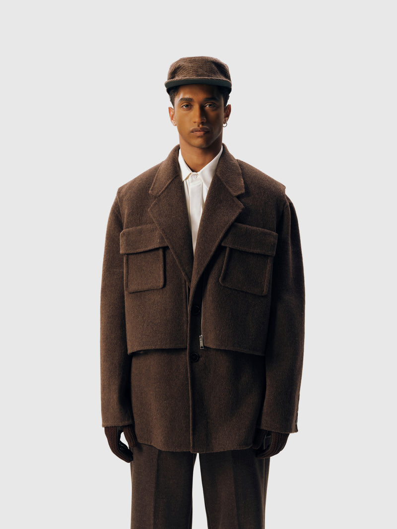 Layer Wool Waistcoat