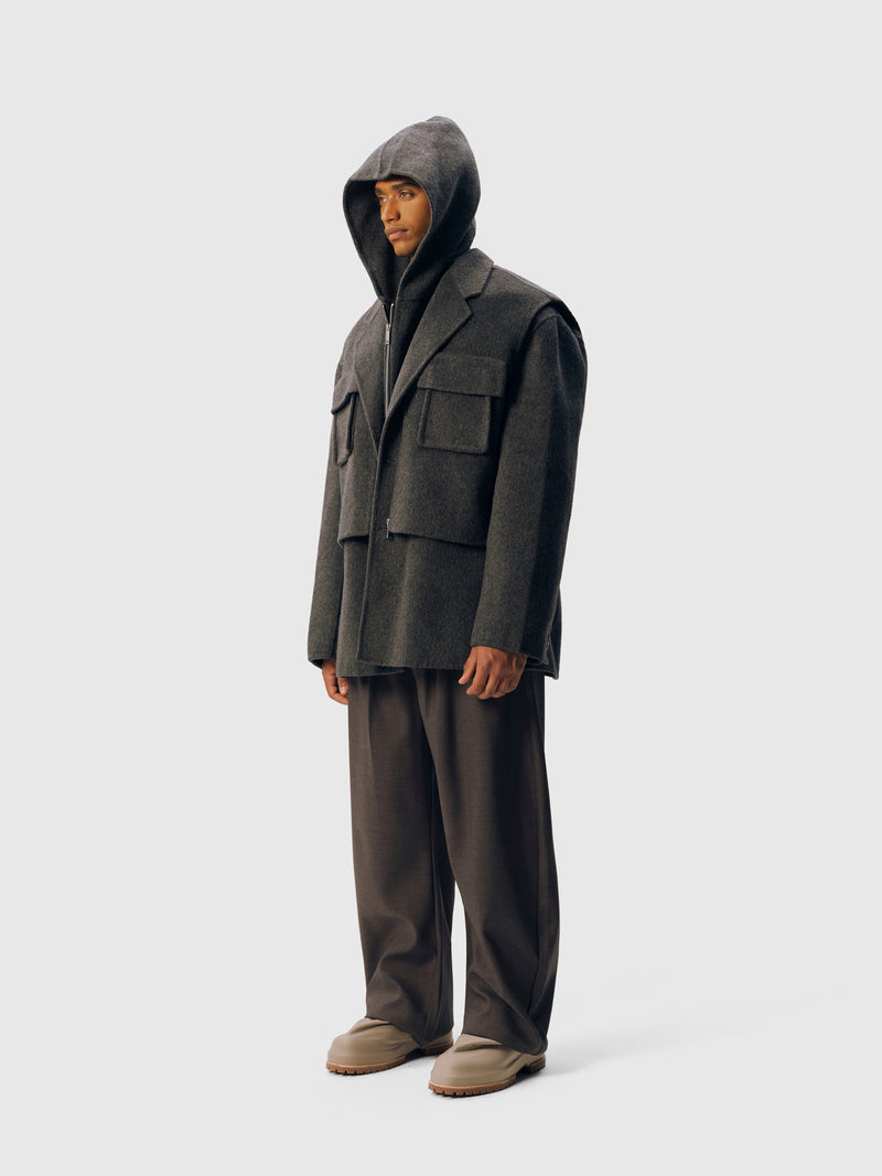 Gilet di lana Layer