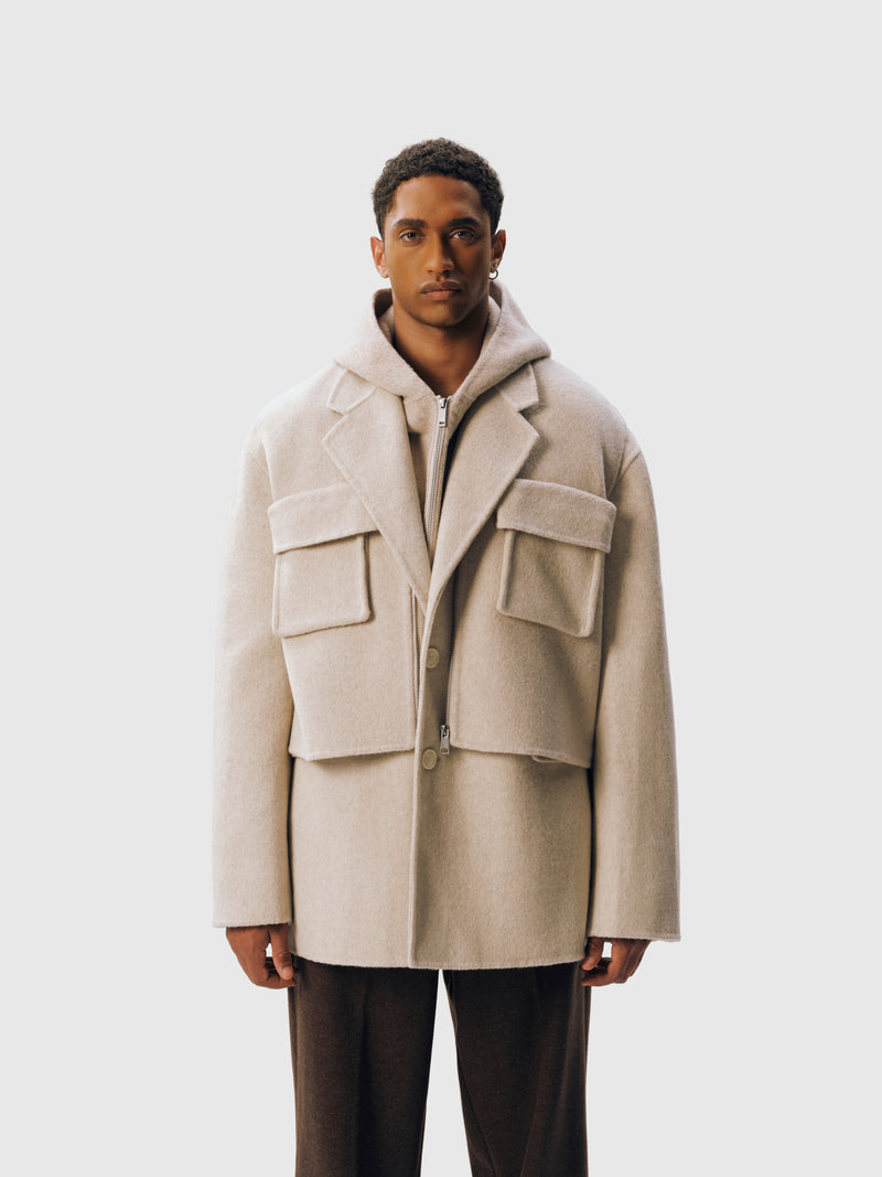 Layer Wool Waistcoat